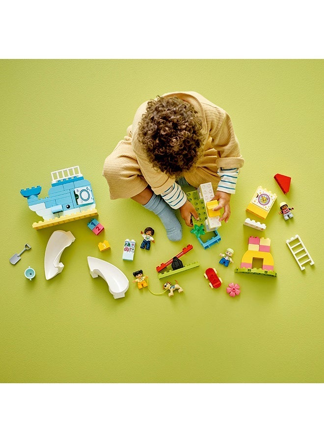 LEGO 10991 DUPLO Dream Playground Set, Building Toy for Kids 2 Plus Year Old with Whale and Rocket Builds, Help Toddlers Learn Letters, Numbers and Colours with Bricks - Image 4